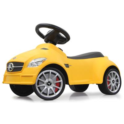 JAMARA loopauto Mercedes SLK 55 AMG 69 x 37,5 cm geel JAMARA loopauto Mercedes SLK 55 AMG 69 x 37,5 cm geel