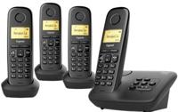 Gigaset A270A QUATTRO Huistelefoon Zwart - thumbnail