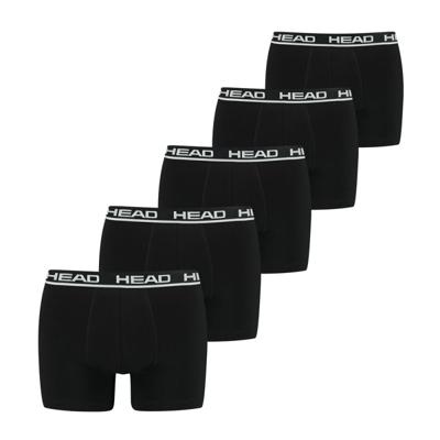 5-pak Heren Boxershorts - Zwart - Multipack heren onderbroeken katoen