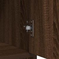 Dressoir met lades en deuren 70,5x34x74,5 cm bruin eiken - thumbnail