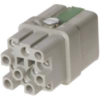 HARTING 09120123101 Businzetstuk Han® Q 12 + PE Han-Quick Lock 1 stuk(s) Piece - thumbnail