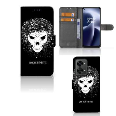 Telefoonhoesje met Naam OnePlus Nord 2T Skull Hair Telefoonhoesje met Naam OnePlus Nord 2T Skull Hair