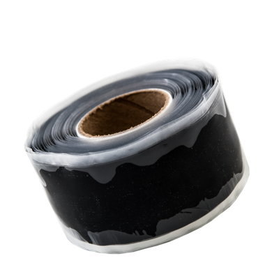 Canalit stretch fix tape zwart 25mm/3M vulkaniseerde siliconen tape