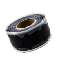 Canalit stretch fix tape zwart 25mm/3M vulkaniseerde siliconen tape - thumbnail