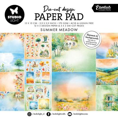 Studio Light • essentials designer paper pad paper & elements summer meadow