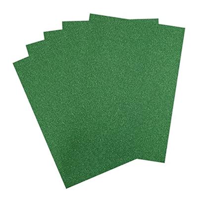 Florence • glitterpapier 250g a4 groen 5x