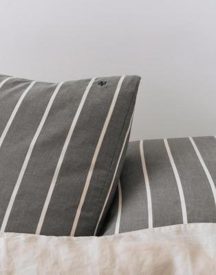 Marc O'Polo Marc O'Polo Torsken Pillowcase 60x70 Anthracite