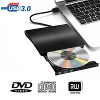 Geborsteld textuur USB 3.0 pop-mobiele externe DVD-Rw DVD / CD-RW Drive externe oneven & HDD apparaat - thumbnail