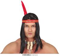 Indiaanse pruik Hip - thumbnail