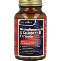 All Natural Groenlipmossel & collageen II formule 60 Tabletten - thumbnail