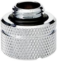 Thermaltake Pacific G1/4 PETG Tube 5/8” (16mm) OD Adapter - Chrome Waterkoelingfitting - thumbnail