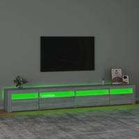 Tv-meubel met LED-verlichting 270x35x40 cm grijs sonoma eiken - thumbnail