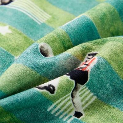 Kindertrui 128 gemleerd lichtgroen