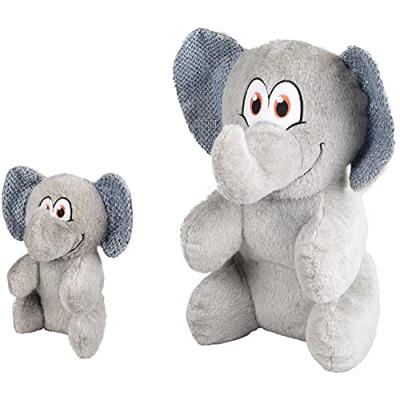 Honden-pluchespeelgoed Olifant Henny, grijs