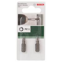 Bosch Accessories 2609255922 Kruis-bit PZ 1 C 6.3 2 stuk(s) - thumbnail