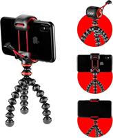 JOBY GorillaPod starterkit, flexibel ministatief met universele smartphoneklem, GoPro-houder en zaklamp, maximale belasting 325 g, JB01571-BWW - thumbnail