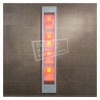 Sunshower Deluxe White UV en Infrarood Inbouwapparaat 32x187x16 cm Aluminium Wit - thumbnail