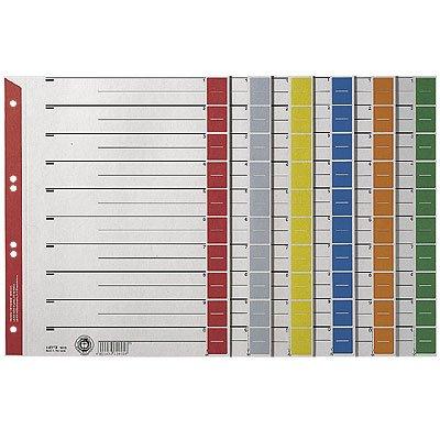 Scheidingsbladen leitz 1652 karton a4 230 gr geel Scheidingsbladen leitz 1652 karton a4 230 gr geel