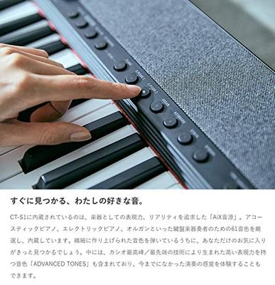 Casio CT-S1 WE Casiotone keyboard wit Casio CT-S1 WE Casiotone keyboard wit