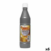 Gematigd Jovi Zilverkleurig 500 ml Metaal (6 Stuks) - thumbnail