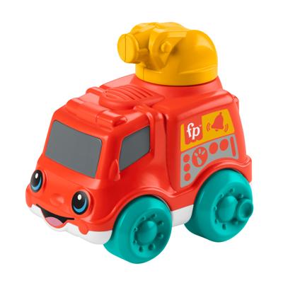 Fisher Price duw voertuig rood