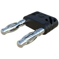 SKS Hirschmann KST sw 14/4 Kortsluitingsbrug Zwart Stift-Ø: 4 mm 1 stuk(s) - thumbnail