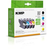 KMP Inktcartridge vervangt Brother LC-3213BK, LC-3213C, LC-3213M, LC-3213Y Compatibel Combipack Kleur B101V 1539,4005 - thumbnail