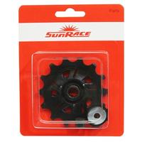 SunRace derailleurwiel 14t plastic zwart - thumbnail