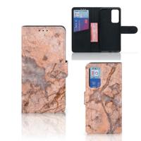 Huawei P40 | Bookcase | Marmer Oranje - thumbnail
