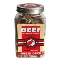 KIWI WALKER Freeze-dried treats Beef - traktatie voor hond en kat - 40g - thumbnail