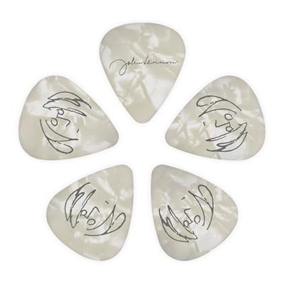 D'Addario John Lennon Signature Guitar Picks gitaar plectrums medium 10-pack D'Addario John Lennon Signature Guitar Picks gitaar plectrums medium 10-pack