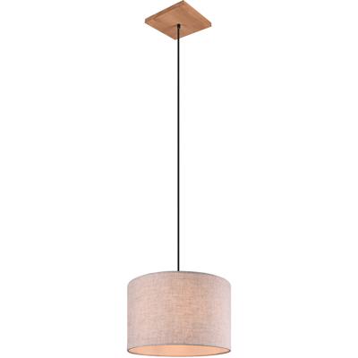 LED Hanglamp - Trion Elmo - E27 Fitting - 1-lichts - Rond - Antiek Nikkel - Aluminium