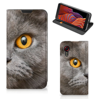 Hoesje maken Samsung Galaxy Xcover 5 Britse Korthaar - thumbnail