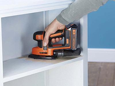 BLACK+DECKER BDCDS18 18V 1.5Ah Mouse Detailschuurmachine - BDCDS18-QW BLACK+DECKER BDCDS18 18V 1.5Ah Mouse Detailschuurmachine - BDCDS18-QW