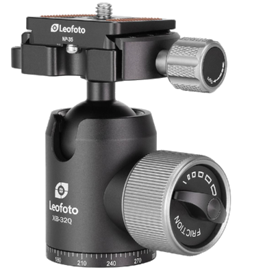 Leofoto Ballhead XB-32Q + NP-35 Leofoto Ballhead XB-32Q + NP-35