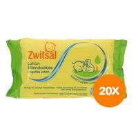 Zwitsal Billendoekjes lotion 65 Stuks - thumbnail