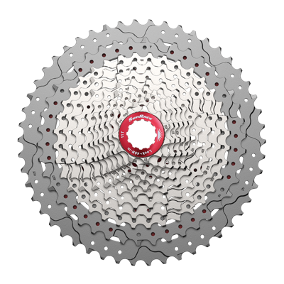 Sunrace cassette 11v 11-51 csmx80 metallic silver