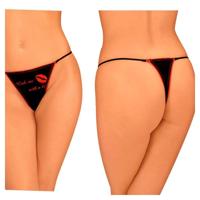 String - Wake Me With A Kiss - Zwart - thumbnail