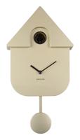 Wall Clock Cuckoo Metallic Gold - thumbnail