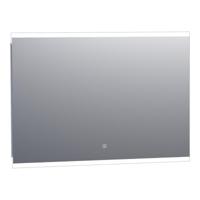 Brauer Jasper Spiegel - Rechthoekig - 100 cm - met Directe LED-Verlichting - Dimbaar - met Touchbediening - thumbnail