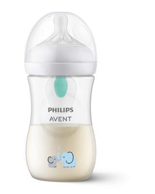 Avent Natural Response Airfree Zuigfles 260ml Olifant
