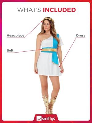 Romeinse schoonheid kostuum vrouw