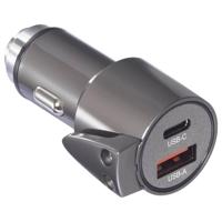 VOLTCRAFT VC-CPS-45W USB-oplader 1x USB-A, 1x USB-C Zwart Auto - thumbnail