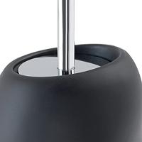 Toiletborstelhouder Sapho Iside Vrijstaand 12x45.8x11.6 cm Polyresin Mat Zwart Sapho - thumbnail