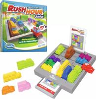 ThinkFun - Rush Hour Junior - Logicaspel - Puzzel - Verkeersopstopping - 40 uitdagingen 4 niveaus - 1 speler of ouder dan 5 jaar - Ravensburger - 76604 - thumbnail