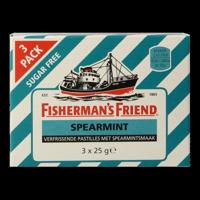 Fisherman's Friend Spearmint suikervrij 3-pack 25 Gram - thumbnail