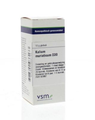 VSM Kalium muriaticum D30 10 Gram VSM Kalium muriaticum D30 10 Gram