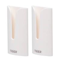 Tiger Handdoekhaak Tulip Zelfklevend 2 Stuks Wit - thumbnail