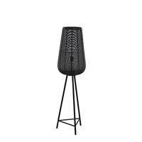 Light & Living Vloerlamp 'Adeta', mat zwart, 135cm hoog - thumbnail