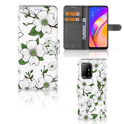 OPPO Reno5 Z | A94 5G Hoesje Dogwood Flowers OPPO Reno5 Z | A94 5G Hoesje Dogwood Flowers